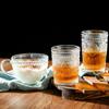 Vintage Reliefglasbecher Wein Kaffee Cocktail Milch Saft Trinken Transparent Teetasse Homeworld Küche Wasserbecher 2025 Neu