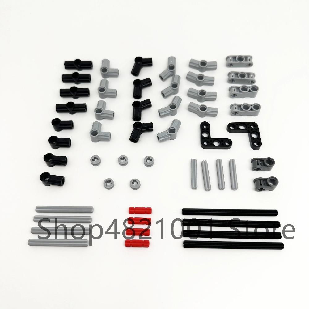 High-Tech Technical Parts Pin Beam Liftarm Axle Connector Panel Gear Car Motorcycle Building Blocks Bricks Technology Set Toys