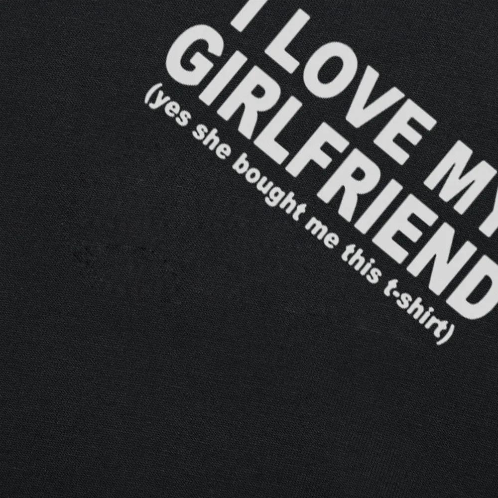 Τυπωμένο Νέας Μόδας I LOVE MY GIRLFRIEND Αστείο Τυπωμένο Ανδρικό Μπλουζάκι Δώρο Μπλουζάκια Βαμβακερά Κοντομάνικα Μπλουζάκια
