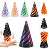 Hot Pyramid Helix Screw Fidget Toy 3D Printed Spiral Cone Decompression Decorative Ornaments Impossible Passthrough Sculpture