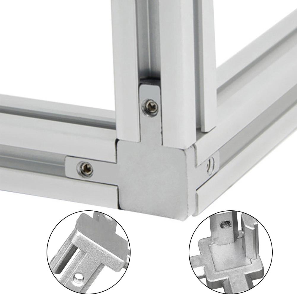 3 Way Corner Joint Bracket Connector 2020 Aluminium Extrusion Profile Slot Right Angle Connector Aluminum Profile Accessories