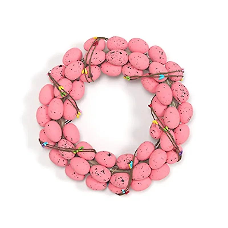 Latests Models Easter Garland Creative Easter Egg Element Wreath Window Door Garden Gate Decorative Hanging Holiday Party