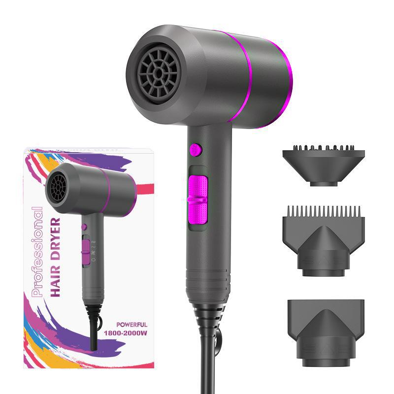 High-Power Negative Ion Hair Dryer for Salon & Home