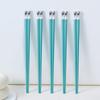 5Pairs High Quality Japanese Non-Slip Chopsticks Korean Hotel Restaurant Portable Healthy Food Stick Sushi Kitchen Chopsticks