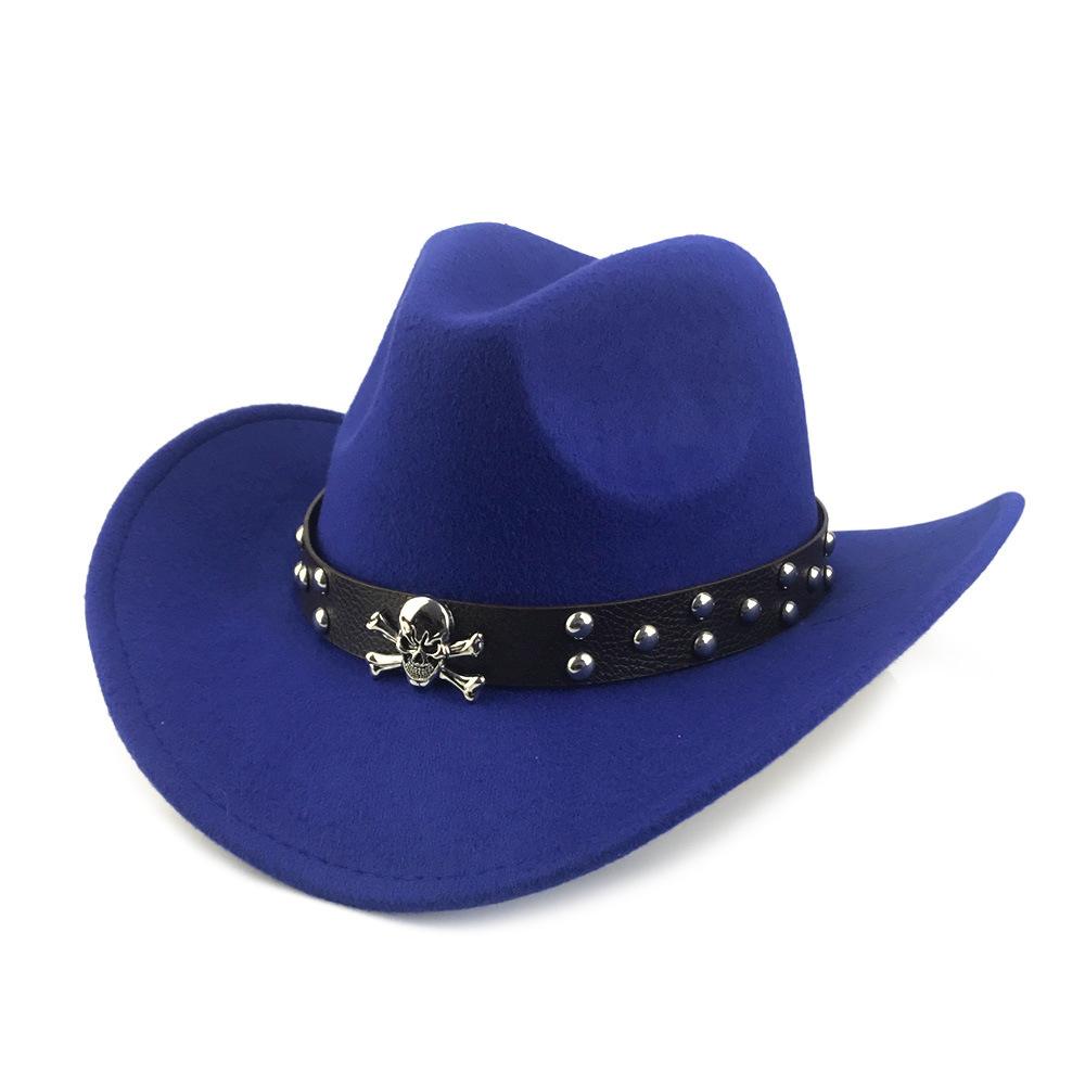 New artificial schammy Western Cowboy Hat For Men Gentleman Jazz Hats Panama Cowgirl Hat Sombrero Hombre