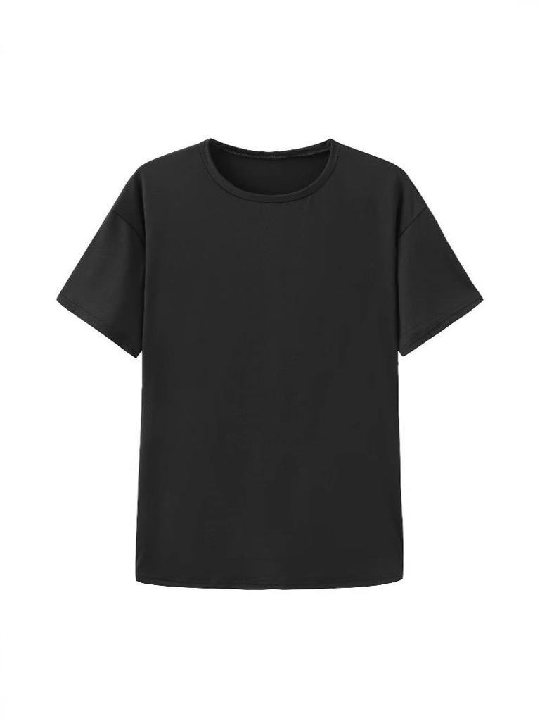 Colorful Floral Retro Bohemian Short-Sleeve Loose T-Shirt for Women