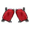 Pair Taillight Rear Turn Signal Brake Lamp LED Warning Reflector Red Lens for Highlander 2015‑2017