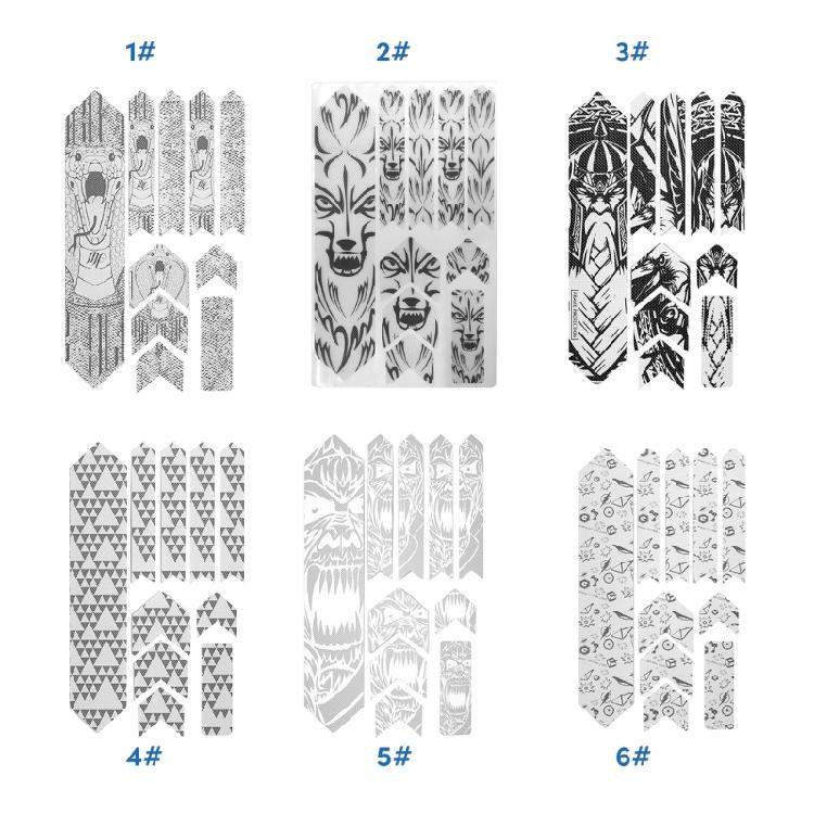BMX Road Bike Chain Protector Silicone Chain Bicycles Frame Guards Self Adhesive