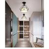 Iron Aisle Lights Corridor Balcony Ceiling Lights LED Nordic Style Personalized Creative Lights Luxury Chandelier Entrance Light