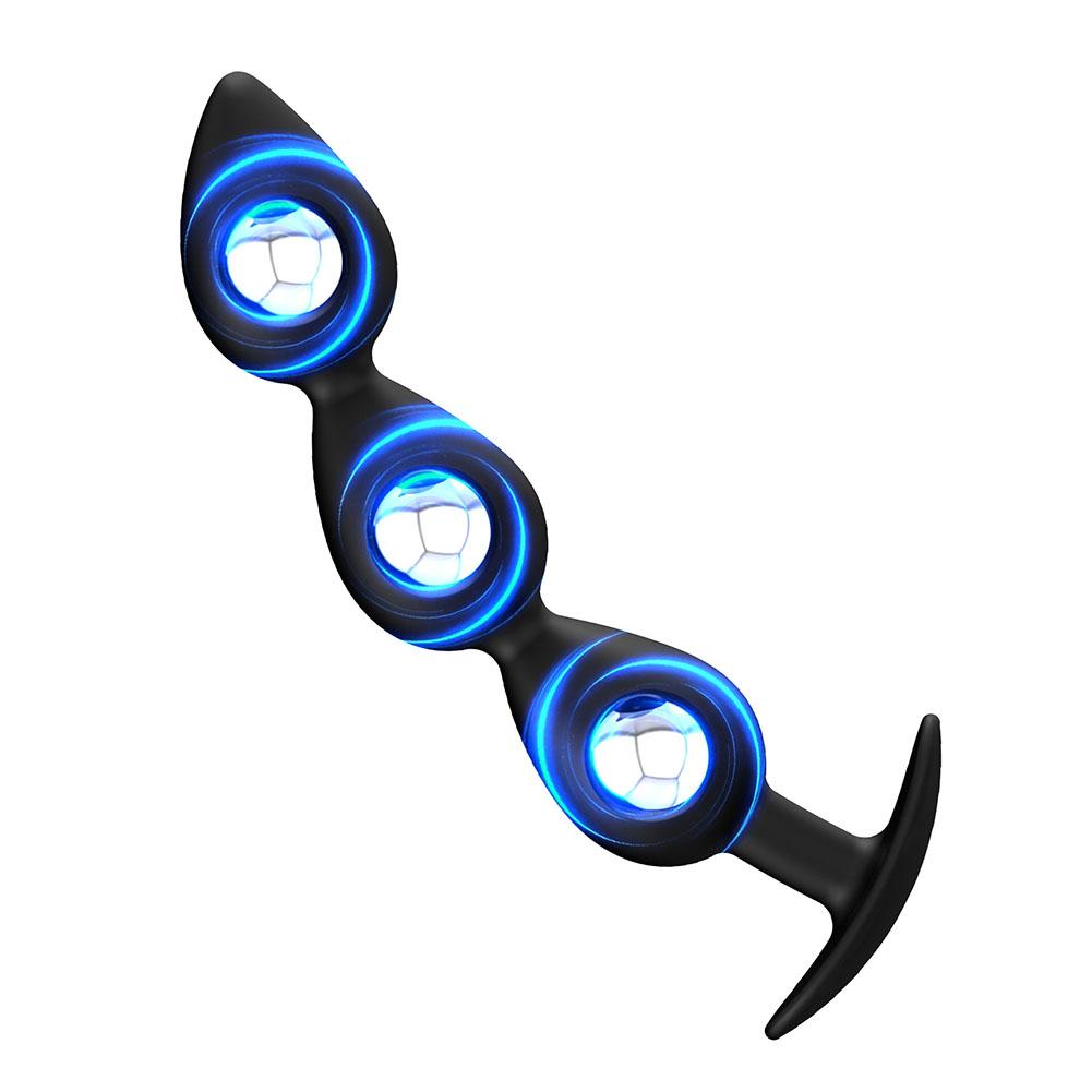 Wearable Anal Plugs With Steel Balls Anal Beads Butt Plug Fake Dildo Analplug Butplug Adult 18 Sex Toy Adult Toys For Male Femal