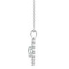 Romantic Three Stone Pear Round Heart Cut Moissanite S925 Silver VVS GRA Certified Daily&party Wear Dainty Drop Pendant Necklace
