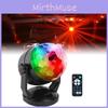 Vehicle Led Mounted Seven Color Spherical Rotate Projection Lamp Decoration Room