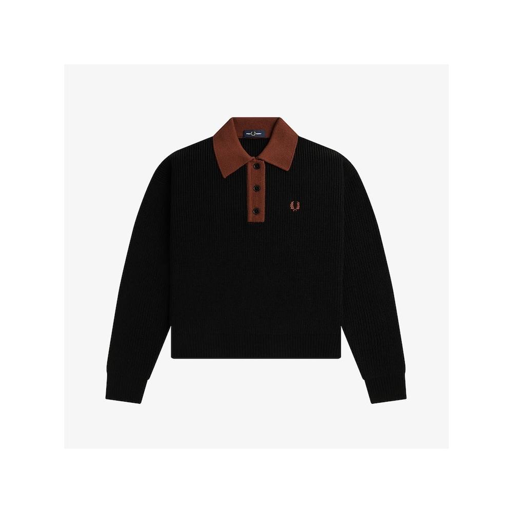 

Fred Perry [headquarters Genuine] Fred Perry [womens] Knit Shirt 102 Afpf2336121 102 qzgAfpf2336121 1021 M