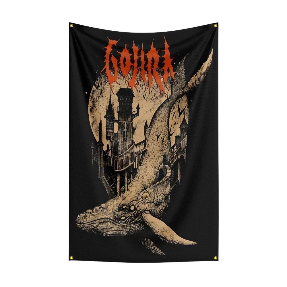 Tapestry gojira godzilla heavy metal band 75x100