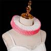 Vintage Renaissances Elizabethan Ruff Collar Victorian Edwardian Costume Neck Ruffle for Halloween Masquerades Cosplay