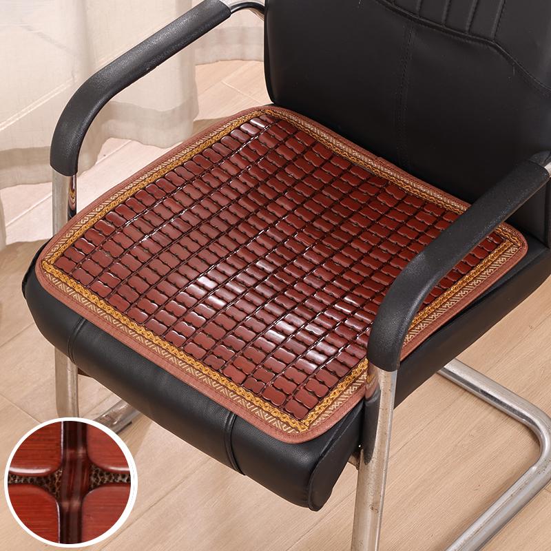 Non-Slip Bamboo Mahjong Seat Cushion for Car, Office, Dining, and Sofa