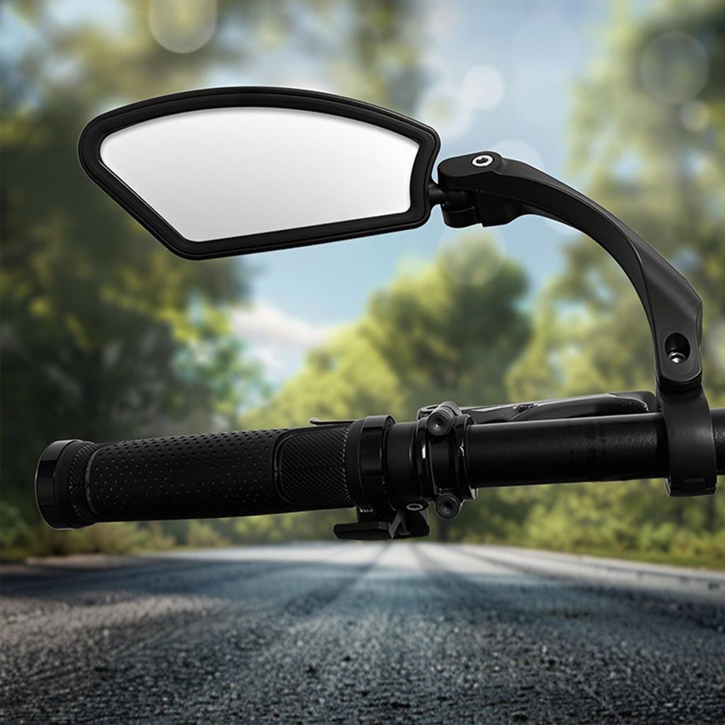 Mountain Bike Reflection Mirror Rotatable Bike Rearview Mirror Adjustable Rear Mirror for Safe Cycling
