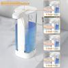 500ML Large Capacity Transparent Bottle USB Rechargeable IPX5 Waterproof Touchless Wall-Mounted Automatic Sensor Soap Dispenser