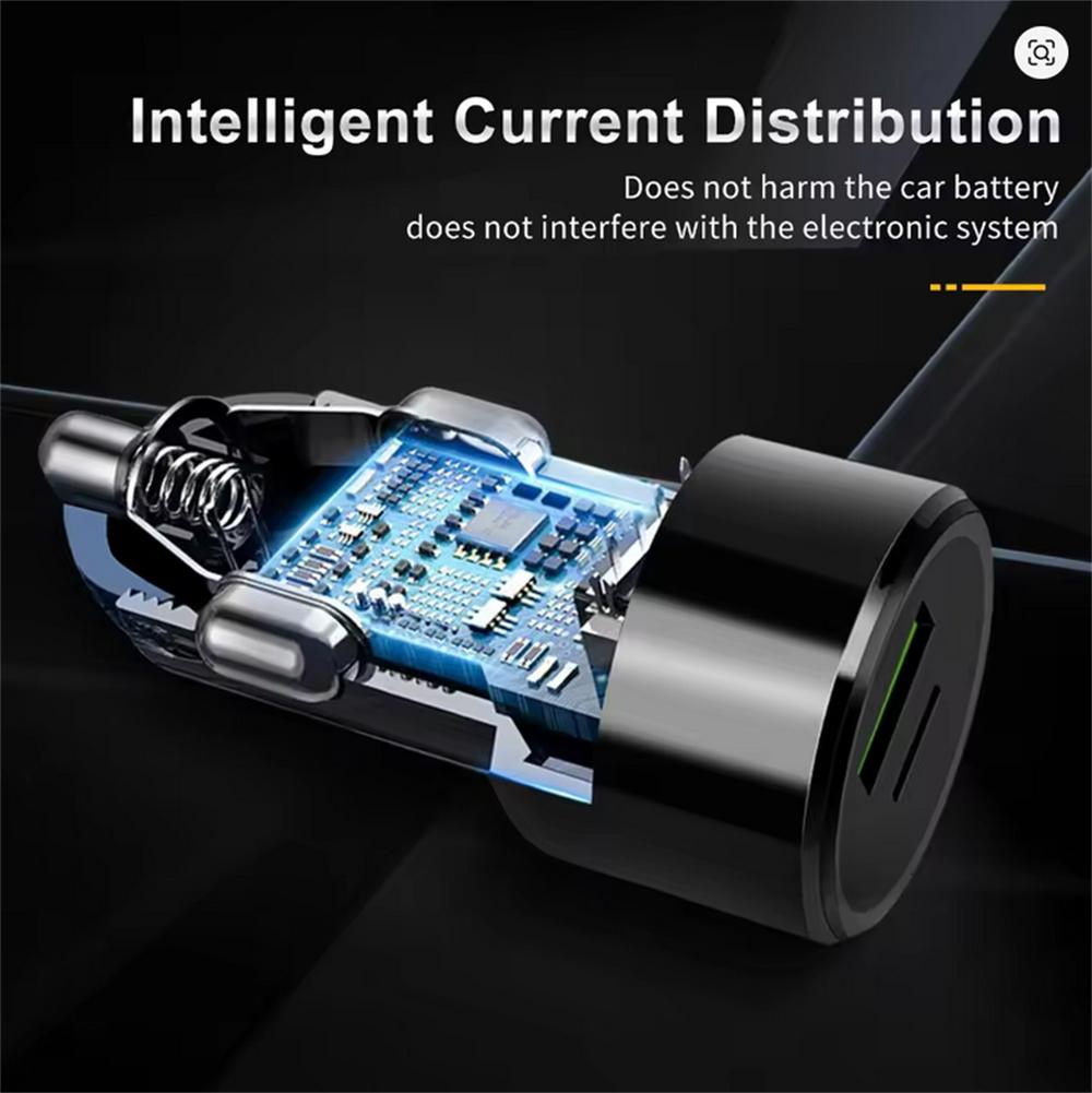 Car Qi Wireless Fast Charger Charging Pad PVC For Toyota Camry 2018-2022