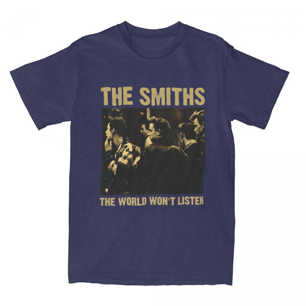 The Smiths Tričko Letní móda Potištěná Y2K Zábavná trička 100% Bavlna Harajuku Tričko Pro Muže Krátký Rukáv Ležérní Oblečení