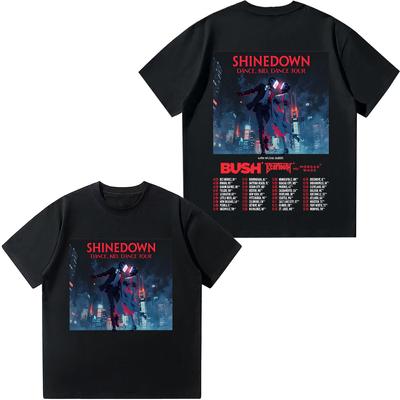 Shinedown Dance, Kid, Dance Tour T Shirts New Shinedown Band Gift for Fans Tees Fashion Creative Aesthetic Unisex Cotton T-shirt