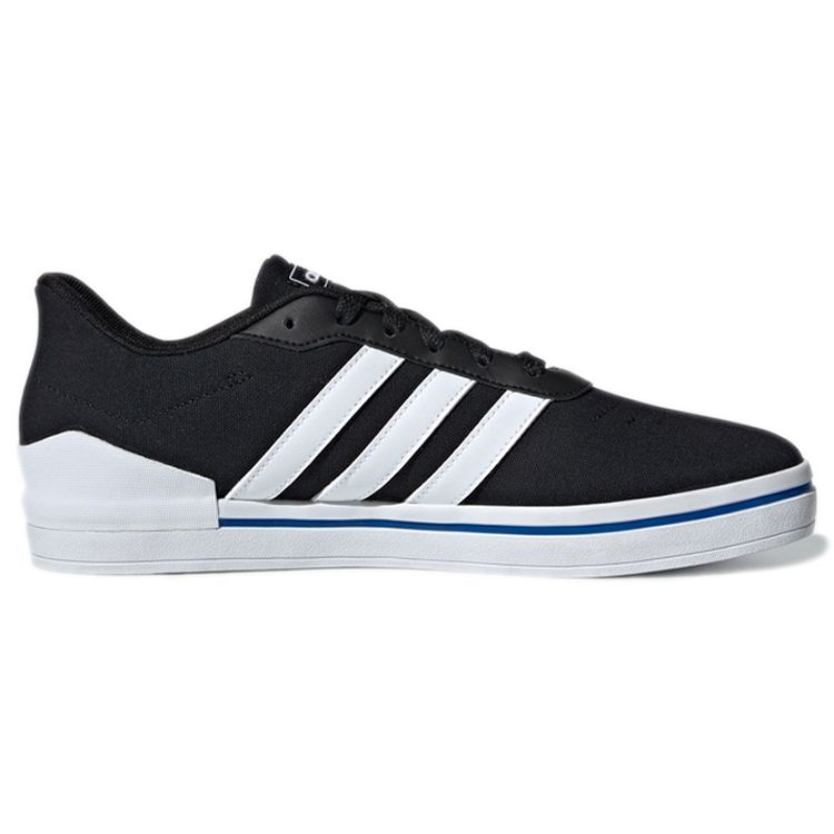 Adidas Neo Heawin Comfortable Non-Slip Low-Top Skate Shoes Men Sneakers Black White Blue EE9726