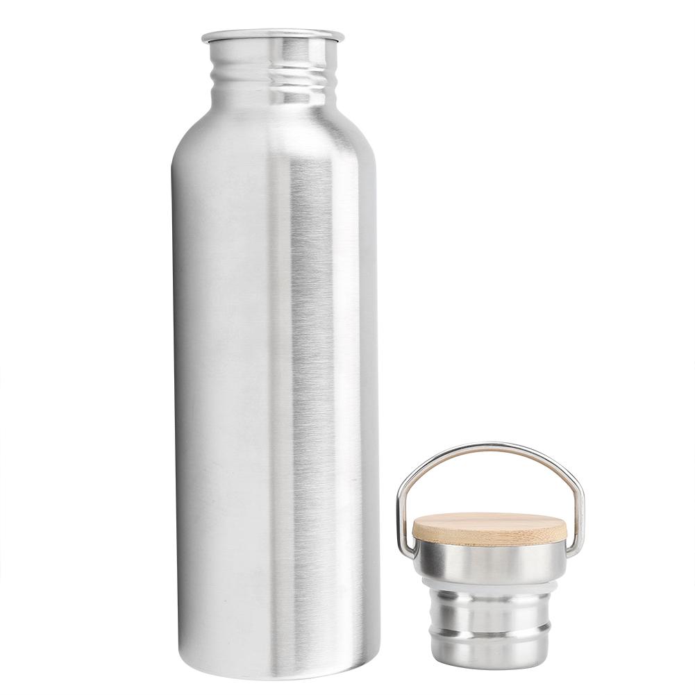 Stainless Steel Outdoor Portable Water Cup Drink Bottle Travel Mug 750mL