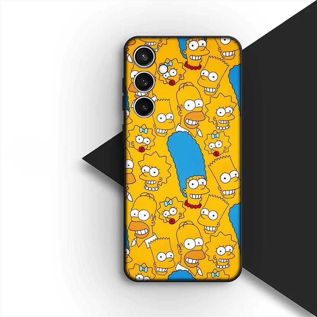Casing for Motorola Moto G86 G57 E14 E15 G14 G34 G67 G84 G24 A54 G15 Power E22 Phone Cover Soft Case Wallpaper S-Simpsons Bart