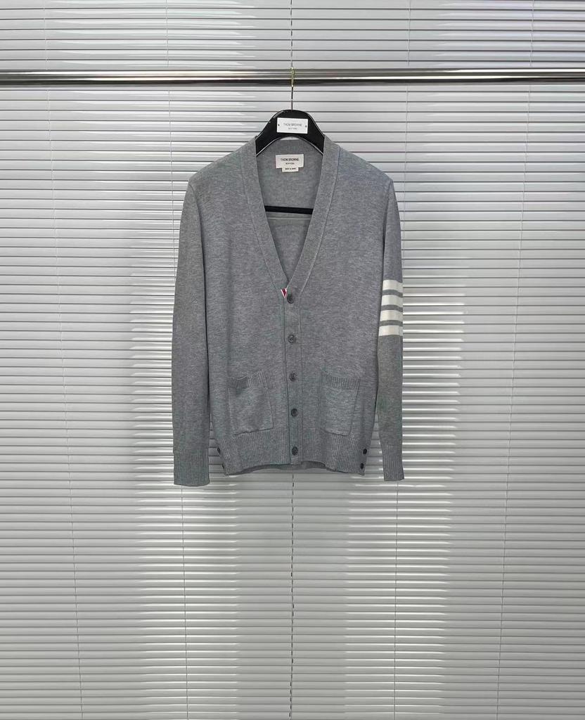 Unisex V-Neck Wool Cardigan - Autumn/Winter, Casual & Comfortable, 5-Button Design