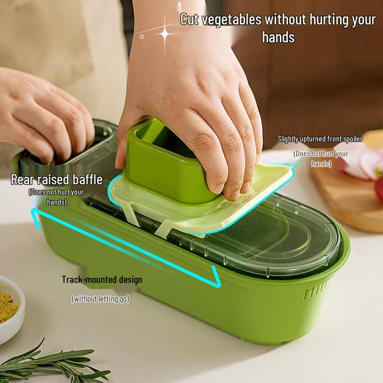 Multifunktionaler Küchengemüseschneider & Kartoffelreibe