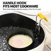 LsCook Foldable Heat-Resistant Handle Non-Stick Egg Poacher Spoon