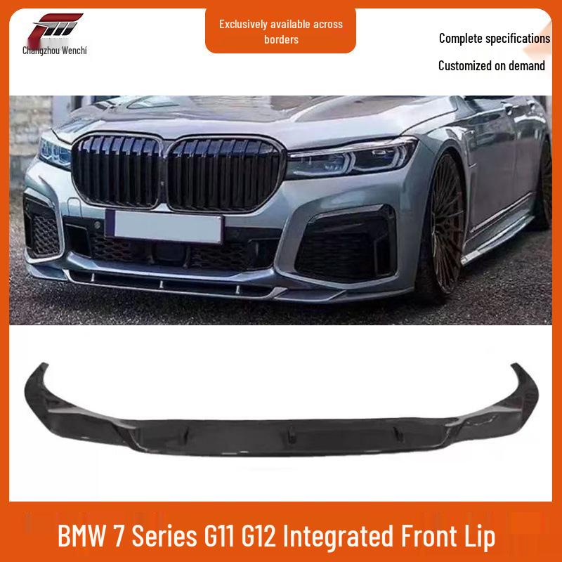 2020+ BMW 7 Series G11/G12 Sport MP Style Front Lip Splitter Kit
