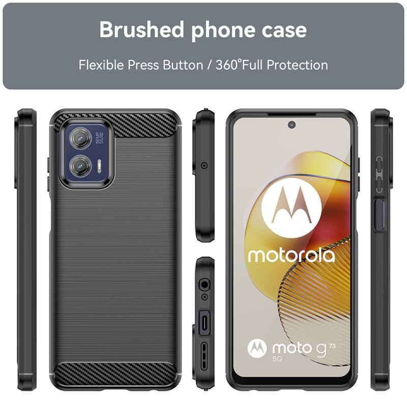 For Motorola Moto G73 5G Case Motorola Moto G13 G23 G53 G73 5G Cover Cases Shockproof TPU Phone Back Cover Motorola Moto G73