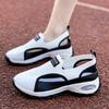 Fashion Women Sneakers Retro Mesh Lightweight Outdoor Sneakers Women Peep Toe Hollow Summer New Shoes Women Non-Slip Platform Shoes