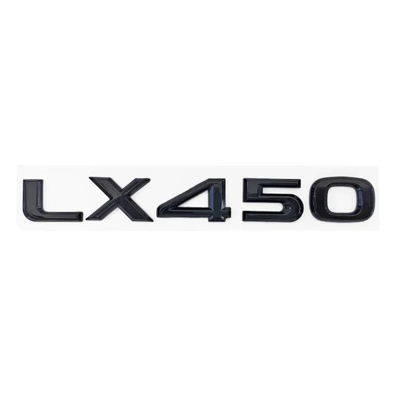 3D ABS Logo For Lexus GX470 LX570 LX600 RX350 RX300 Emblem Number Letters Sticker Car Trunk Badge Adhesive Decal Accessories