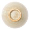 Marui Pottery Shigaraki Ware Hechimon Matcha Tea 12cm White Glass Cream Bowl, Approx. Diameter, Finish, MR-3-4117