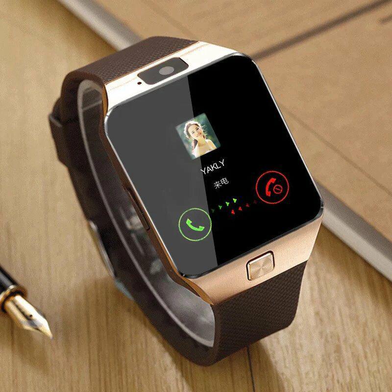 

Touchscreen Bluetooth Smartwatch with SIM Card Slot, Phone Locator, and Student-Friendly Design for Kids and Adults чёрный