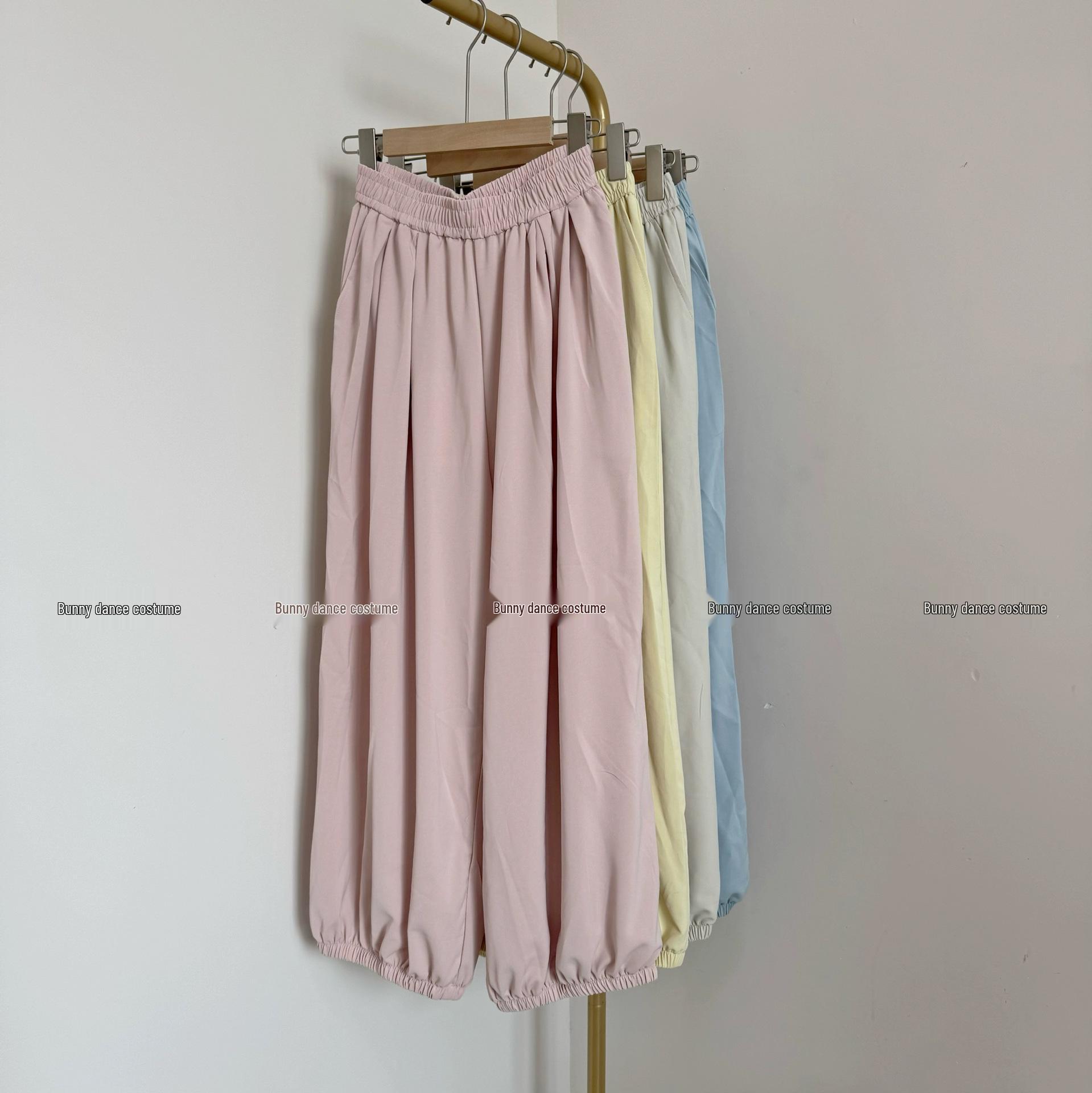 Women s Loose Flowy Lantern Pants - Modern Chinese Classical Dance Wear Small