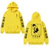 Anime Jujutsu Kaisen Fushiguro Toji Graphic Hoodies Oversized Hooded Sweatshirt Long Sleeves Cotton Hoodie Men Women Clothes
