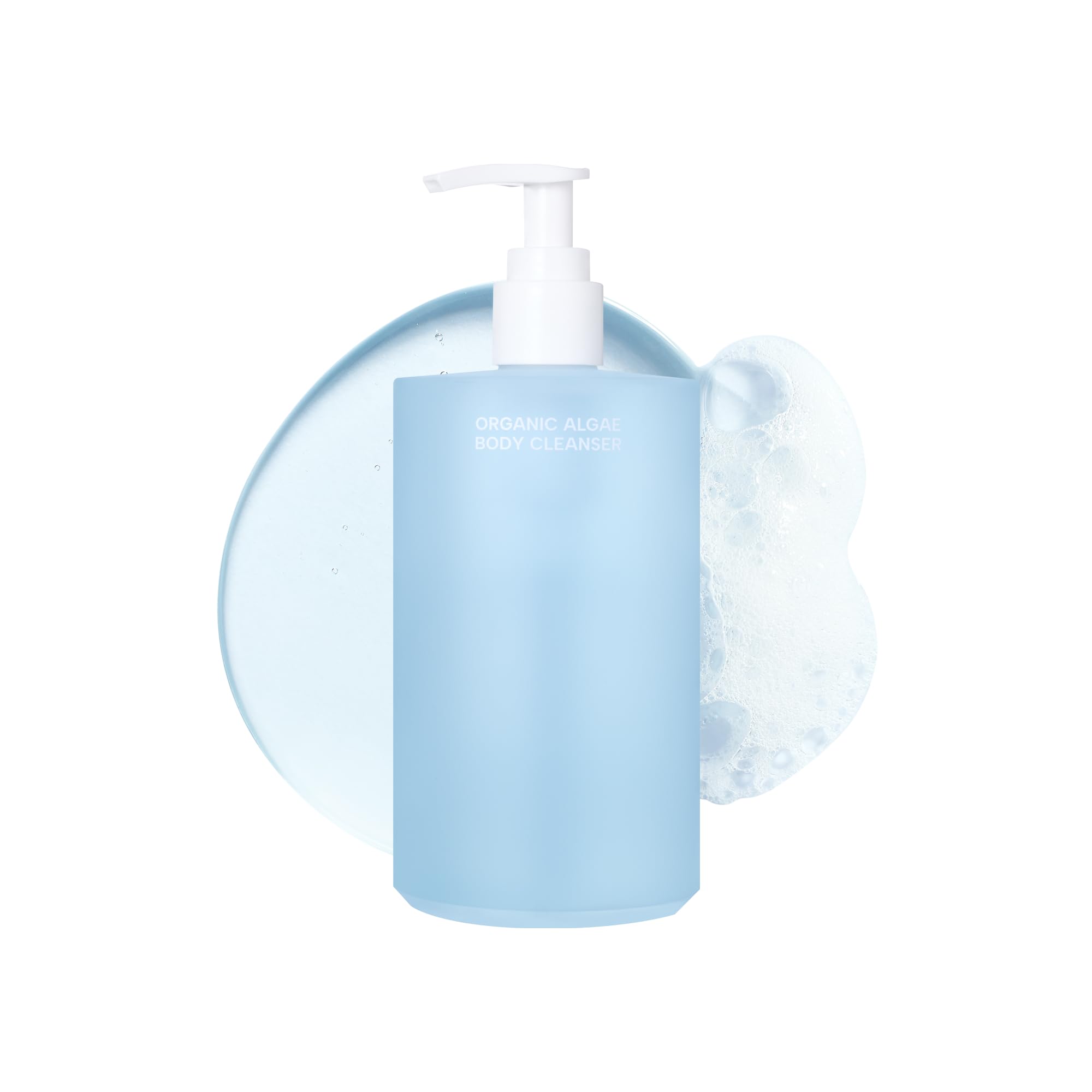 

Whamisa Algae Body Cleanser with Fermented Postbiotics, Waterless Formula, Contouring Body Cleansing Body Shower (490ml)