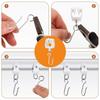 20Lots Curtain Track Rollers Ceiling Pulley Gliders Quiet Hook Curtains Wheel Rail Rollers Mount Sliding Pulleys Rails