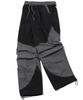 CPGN STUDIO Round Cut Dart Nylon Pants Black