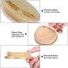 12Pcs Wooden Mason Jar Lids Reusable Bamboo Mason Jar Lid with Silicone Sealing Rings Leak-Proof Wide Mouth Lid Storage Can Lids