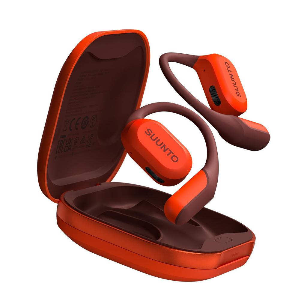 Suunto Spark Bluetooth Wireless Spatial Up to 36 Hours IP55 Water Head Gesture Dual Microphone Multipoint Hybrid Ideal for Running and Open-Ear