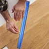 20CM 30CM 45CM 60CM Cutting Ruler Metal Craft Safety Ruler Non Slip Aluminum Alloy Metal Ruler Straight Edge Ruler Leather Tool