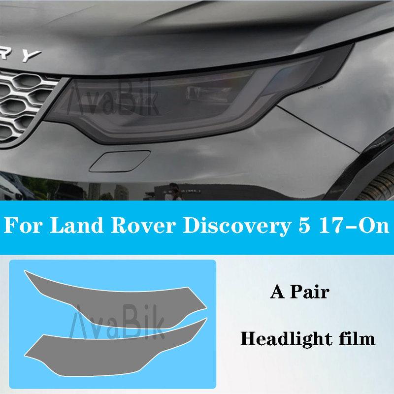 HD Ochranná fólie na světlomety auta Pro Land Rover Discovery 5 L462 2017-Současnost TPU Tónovaná nálepka Auto Dekorativní fólie proti poškrábání