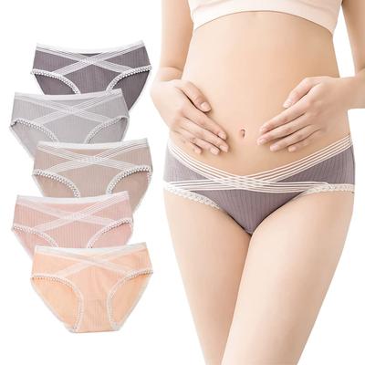 Maternity Low Large Set of Set of Pregnancy Pants for Maternity Pregnancy [IVOKHA] Shorts, Rise, Size, 3, 5, Shorts, Pregnancy, Underwear, Prenatal,