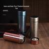 Portable Double-Layer Pure Titanium Thermos Cup - Mini Pocket Crystalline Titanium Water Cup, Light Luxury Gift