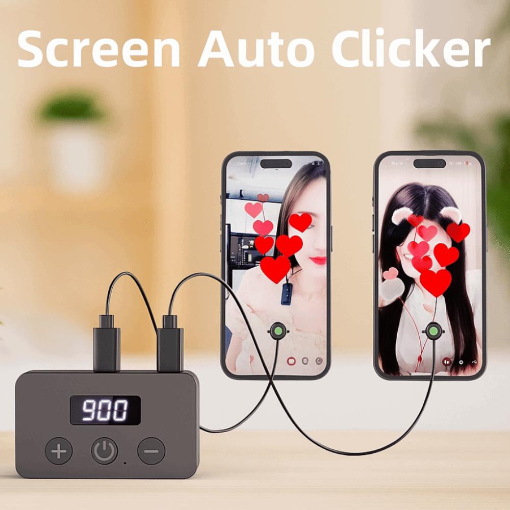 Continuous Auto Clicker Device Multiple Clickheads Auto Like Tap Device Screen Auto Clicker  Tablet