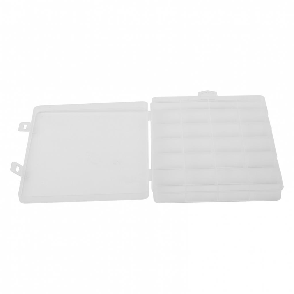 Organizing Transparent Compartment Storage Beads Box